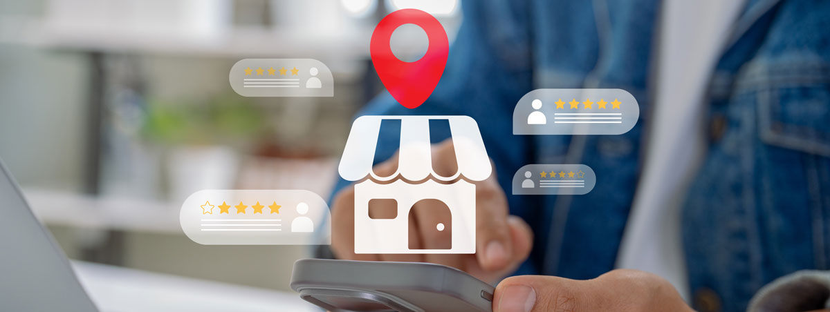 Increased visibility among local searchers