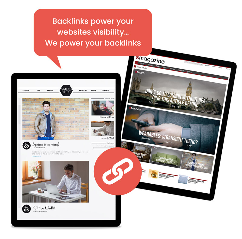 Click Finder Service Image link building