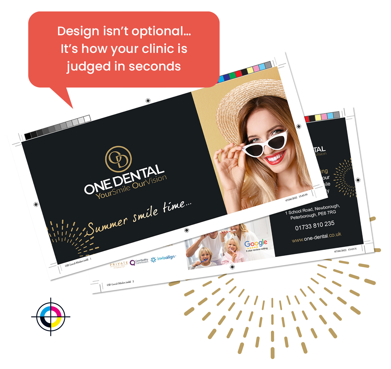 Click Finder Service Graphic Design for dentists