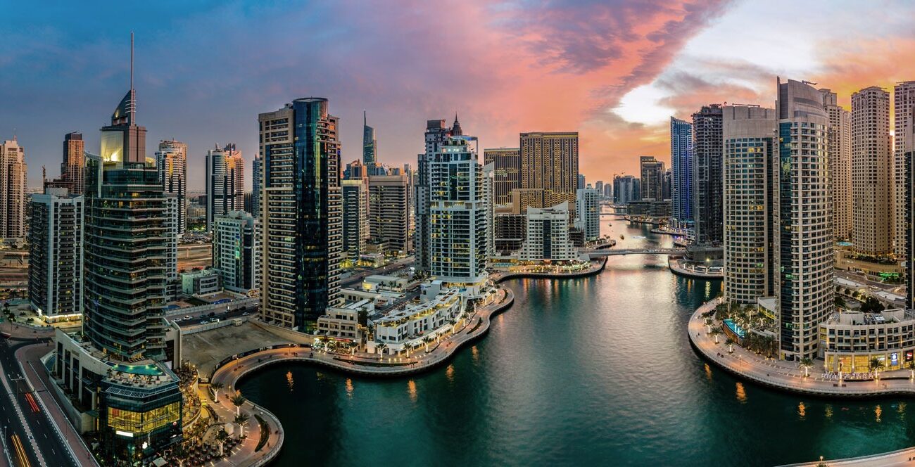 UAE city scape most tech dependent country