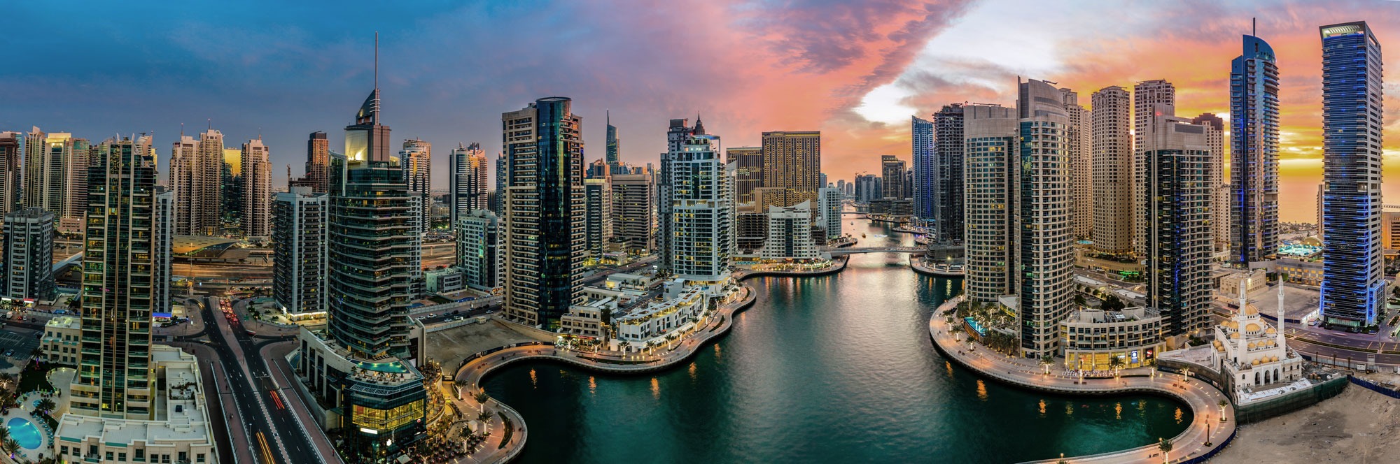 UAE city scape most tech dependent country